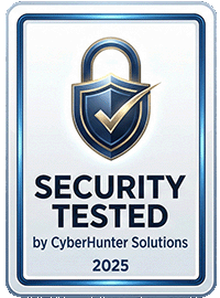 Security tested by CyberHunter Solutions
